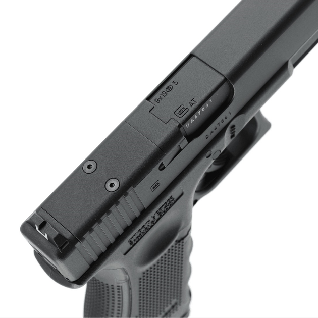 Пистолет пневматический Umarex Glock 19 Gen4 MOS (4,5 мм), черный - изображение 4
