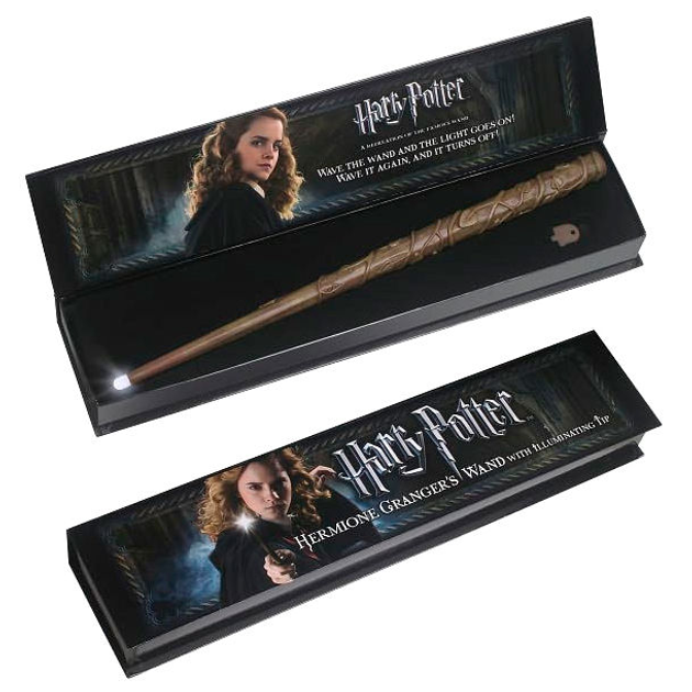 Чарівна паличка The Noble Collection Harry Potter Hermione Granger Illuminating 36 см (812370010523) - зображення 2