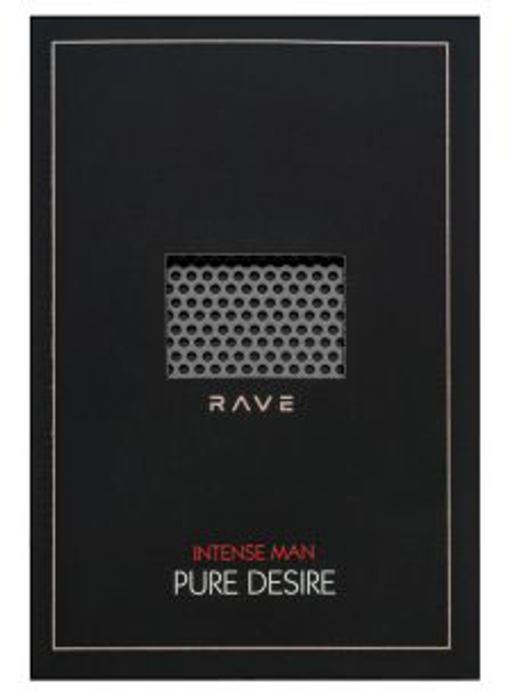 Woda perfumowana męska Rave Pure Desire Intense 100 ml (6290360590080) - obraz 2