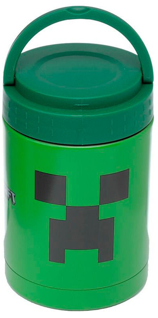 Termos obiadowy Puckator Minecraft Creeper 500 ml (5055071778148)   - obraz 2