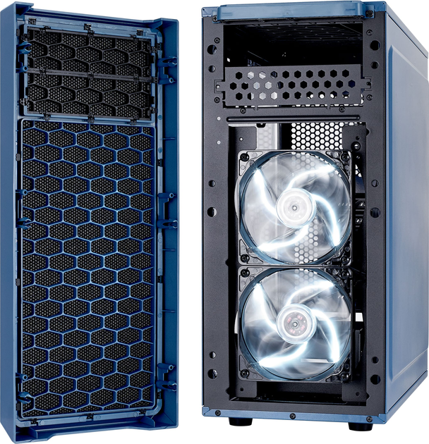 Корпус Fractal Design Focus G Window Blue (FD-CA-FOCUS-BU-W) - изображение 2