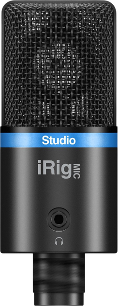 Мікрофон IK Multimedia iRig Mic Studio Black (IP-IRIG-MICSTDBLA-IN) - зображення 1