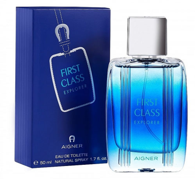 Woda toaletowa męska Aigner First Class Explorer 50 ml (4013670005653) - obraz 1