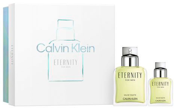 Zestaw męski Calvin Klein Eternity Woda toaletowa 100 ml + Woda perfumowana 30 ml (3616304966637) - obraz 1