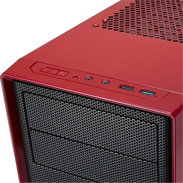 Корпус Fractal Design Focus G Window Red (FD-CA-FOCUS-RD-W) - изображение 7