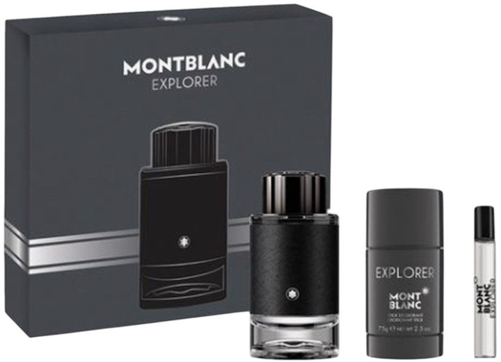 Zestaw męski Montblanc Explorer W6 Woda perfumowana 100 ml + Miniaturka Woda perfumowana 7 ml (3386460132251) - obraz 1