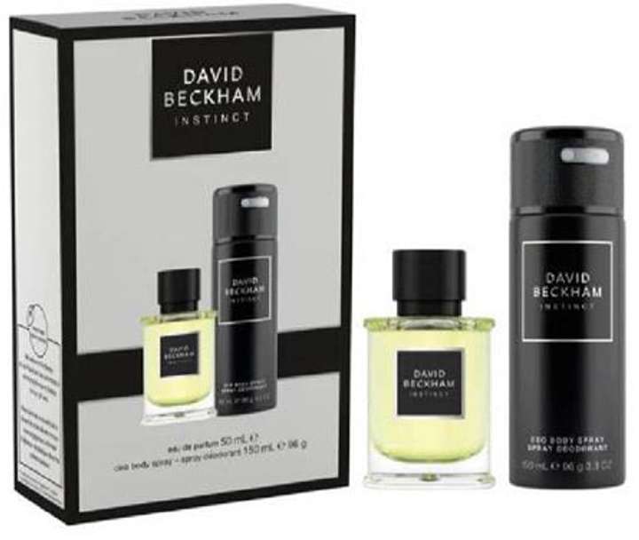 Zestaw męski David Beckham Instinct Woda perfumowana 50 ml + Dezodorant 150 ml (3616303473969) - obraz 1