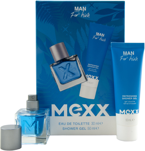 Zestaw męski Mexx Mexx Man Woda toaletowa 30 ml + Żel pod prysznic 50 ml (3616304211294) - obraz 2