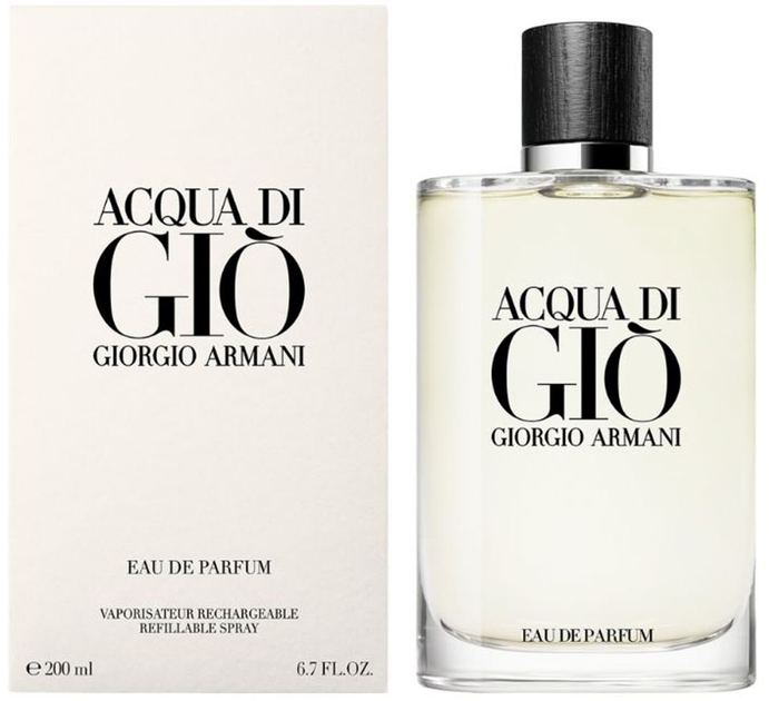 Woda perfumowana męska Giorgio Armani Acqua di Gio 200 ml (3614273887915) - obraz 2