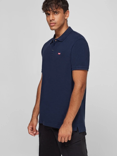 Koszulka polo męska Levi's Hm Pique 35883-0005 M Ciemnogranatowa (5400898916349) - obraz 4