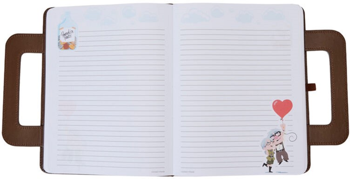 Notatnik Loungefly Disney Pixar Up 15th Anniversary Adventure Book w linie 12.5 x 20 cm (671803510197) - obraz 4
