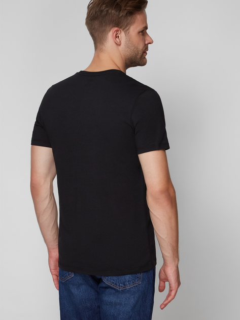 Zestaw koszulek męskich 2 szt Levi's Slim Crewneck 79541-0001 M Czarny (5400816415275) - obraz 3