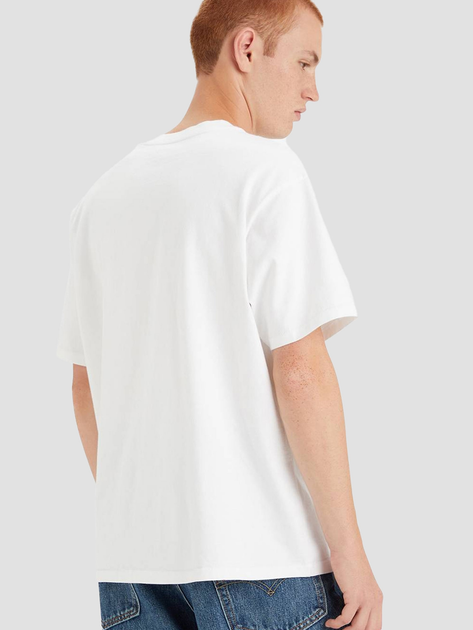 Koszulka męska bawełniana Levi's Red Tab Vintage A0637-0000 S Biała (5400970256585) - obraz 2