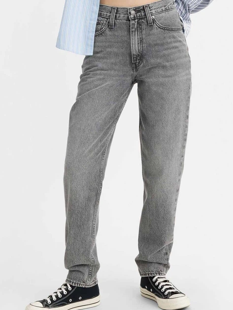 Джинси Mom`s жіночі Levi's 80S Mom Jeans A3506-0011 25-30 Сірі (5401128299065) - Фото 1 Джинси Mom`s жіночі Levi's 80S Mom Jeans A3506-0011 25-30 Сірі (5401128299065) - зображення 1