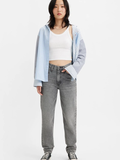 Джинси Mom`s жіночі Levi's 80S Mom Jeans A3506-0011 25-30 Сірі (5401128299065) - Фото 3 Джинси Mom`s жіночі Levi's 80S Mom Jeans A3506-0011 25-30 Сірі (5401128299065) - зображення 3