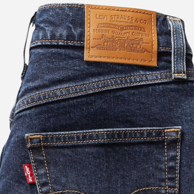 Jeansy mom fit damskie z wysokim stanem Levi's 80S Mom Jeans A3506-0024 23-30 Ciemnogranatowe (5401157463215) - Zdjęcie 6 Jeansy mom fit damskie z wysokim stanem Levi's 80S Mom Jeans A3506-0024 23-30 Ciemnogranatowe (5401157463215) - obraz 6