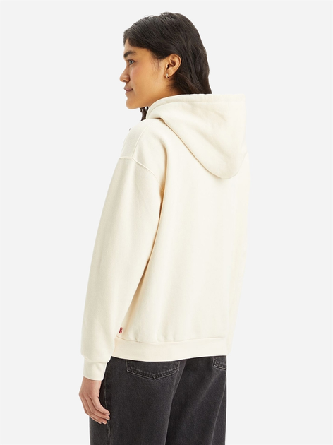 Худі жіноче Levi's Graphic Everyday A8801-0026 XS Молочне (5401157519912) - зображення 2
