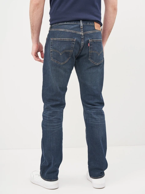 Jeansy męskie regular fit Levi's 501 Original Fit 00501-3061 32-32 Ciemnogranatowe (5400898195638) - obraz 2