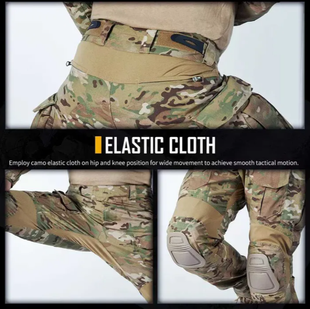 Тактические штаны IDOGEAR G3 v2 Combat Pants with Knee Pads S Multicam - изображение 7