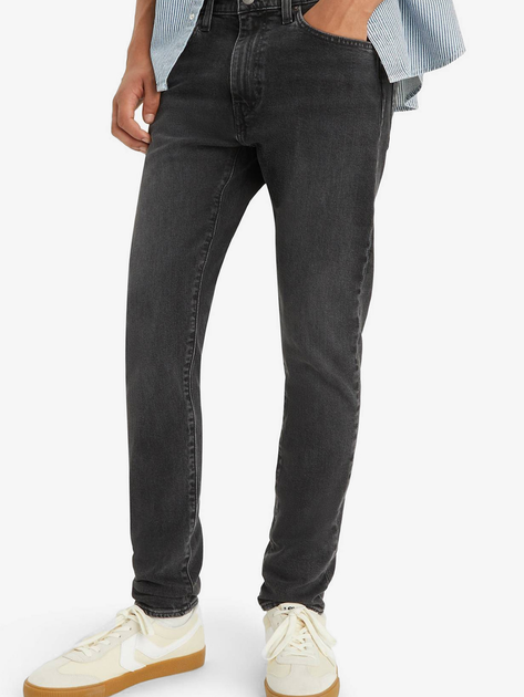 Джинси Slim Fit чоловічі Levi's 512 Slim Taper 28833-1260 33-32 Темно-сірі (5401157019504) - зображення 1