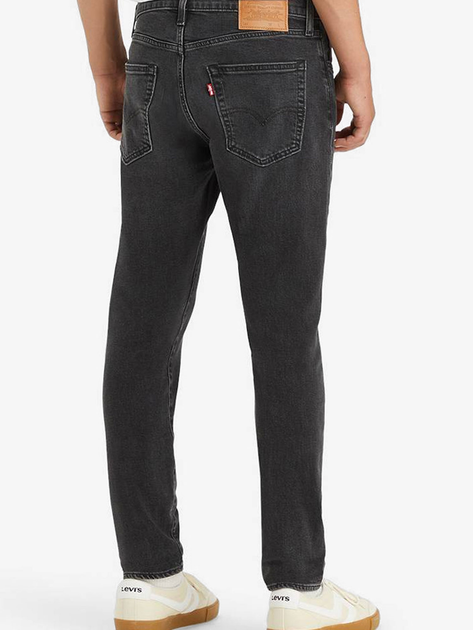 Jeansy męskie slim fit Levi's 512 Slim Taper 28833-1260 33-34 Ciemnoszare (5401157422915) - obraz 2