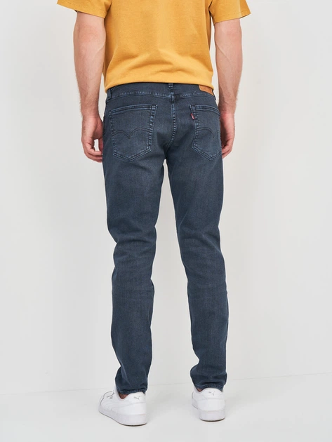 Jeansy męskie slim fit Levi's 512 Slim Taper 28833-0718 32-34 Ciemnogranatowe (5400898549295) - obraz 2