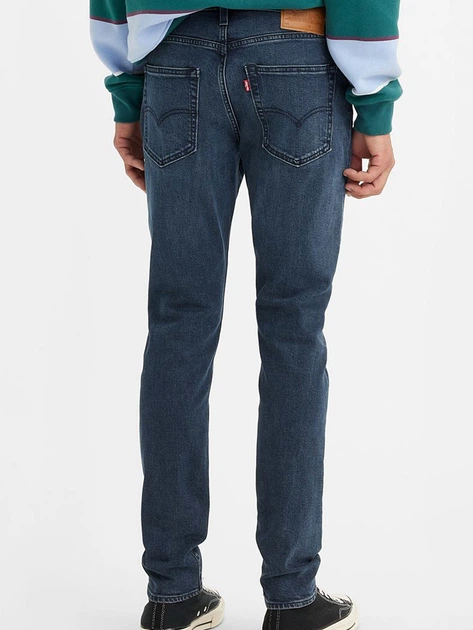 Джинси Slim Fit чоловічі Levi's 512 Slim Taper 28833-1154 33-34 Темно-блакитні (5401105106751) - зображення 2