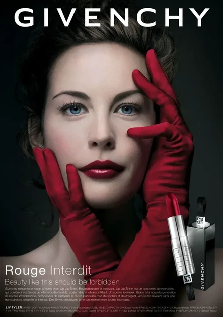 Помада для губ Givenchy Rouge Interdit 25 - Rose caprice (капризная роза) - изображение 4