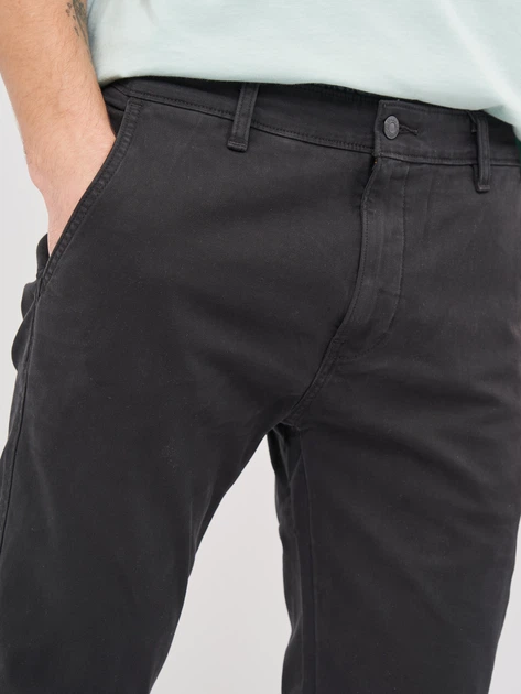 Jeansy męskie slim fit Levi's Xx Chino Slim Ii 17199-0005 33-32 Czarne (5400816976325) - obraz 4