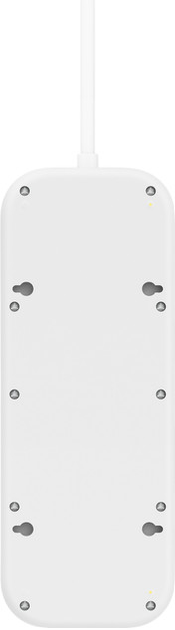 Listwa przeciwprzepięciowa Belkin Connect 6x Schuko, 1x USB-C, 1x USB-A 2m White (SRB002VF2M) - obraz 5