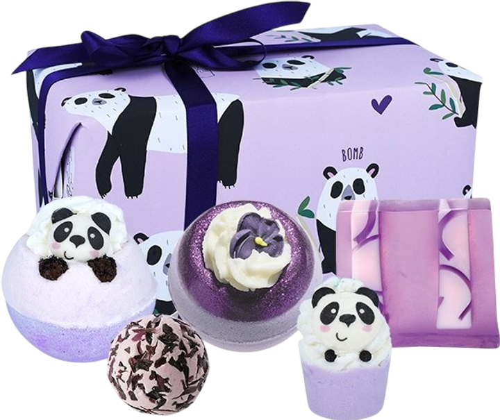 Zestaw kosmetyków do pielęgnacji Bomb Cosmetics Panda Yourself 5 szt (5037028271889) - obraz 1