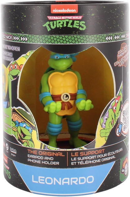 Podstawka Marvel Exquisite Gaming Teenage Mutant Ninja Turtles Leonardo Mini Cable Guy 11 cm (5060525896774) - obraz 1