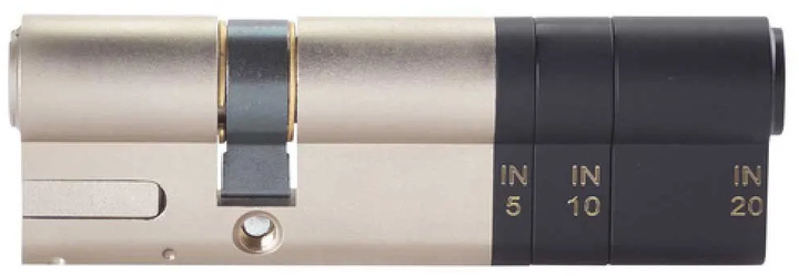 Циліндр Yale LINUS Yale 60-125 30-60Ext x 30-65Int CAM LINUS Adjustable 2KEY NST до електронного контролеру (05/501000/SN) - зображення 4