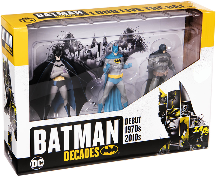 Zestaw figurek Eaglemoss Hero Collector DC Comics Batman 1:16 3 szt (5059072002820) - obraz 1