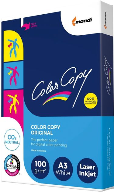 Папір офісний Color Copy A3 100 г/м² 500 аркушів Білий (9003974411972) - зображення 1