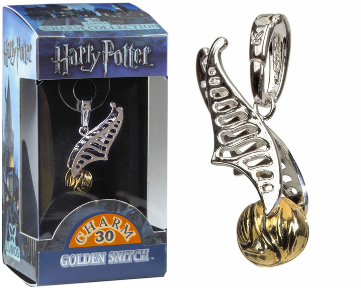 Кулон Noble Collection Lumos Harry Potter Harry Potter Golden Snitch (849421003272) - зображення 1