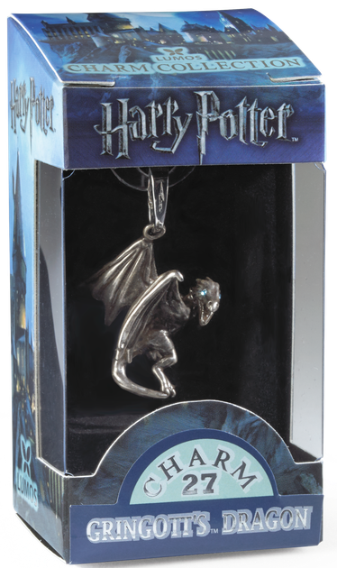 Кулон Noble Collection Lumos Harry Potter Gringotts Dragon (849421003241) - зображення 1