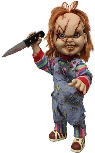 Lalka Mezco Toyz Chucky Child's Play z dźwiękiem 38 cm (696198780031) - obraz 2