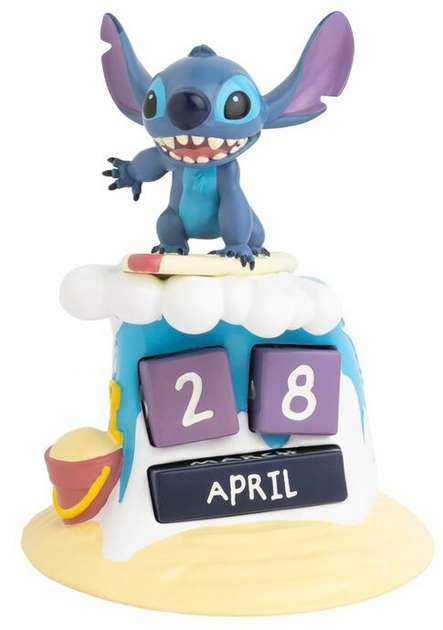 Kalendarz Grupo Erik Disney Stitch Surfer 3D (8435497283193) - obraz 1