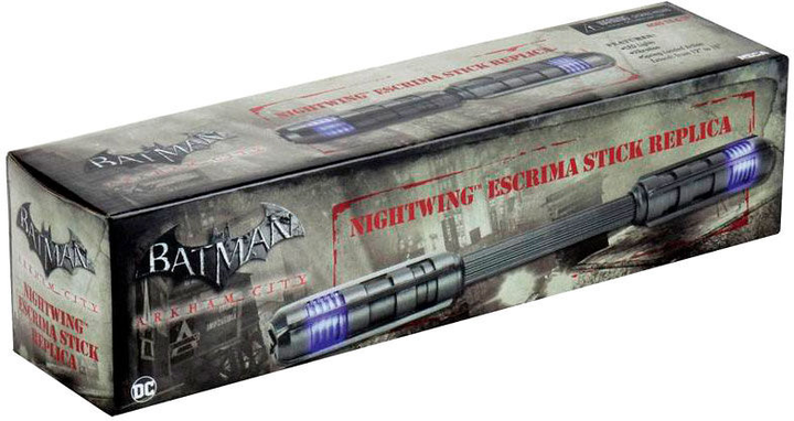 Patyk Neca DC Comics Batman Arkham Knight Prop Replica Nightwing's Escrima 46 cm (634482616482) - obraz 1