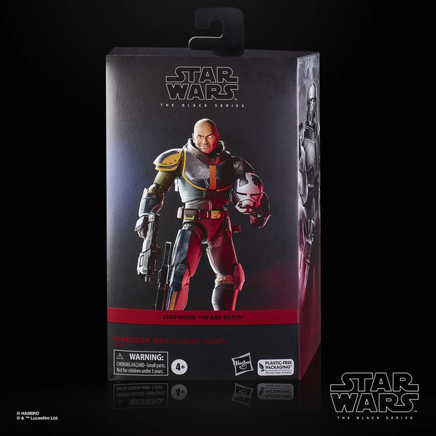Фігурка Hasbro Star Wars Bad Batch Wrecker Mercenary Gear 15 см (5010994207847) - зображення 6