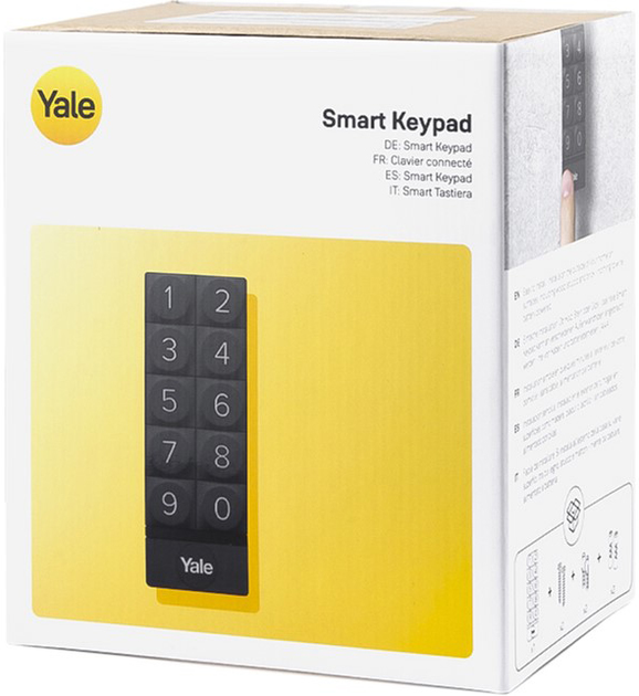 Панель кодова Yale LINUS Keypad, доступ за кодом Black (05/301000/BL) - зображення 7