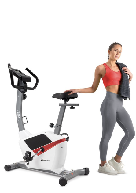 Велотренажер магнітний Hop-Sport HS-2090H Aveo білий - зображення 2