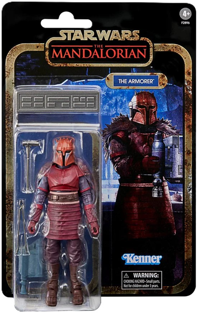 Figurka z akcesoriami Hasbro Star Wars The Mandalorian The Armorer Vintage 15 cm (5010993898947) - obraz 1