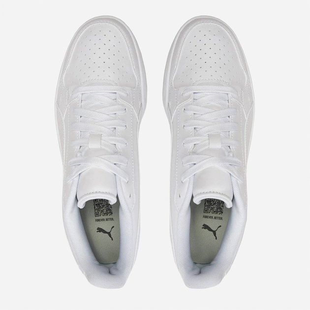 Підліткові кеди для хлопчика Puma Reb-L 39899302 37 White-White (4067978617827) - зображення 4