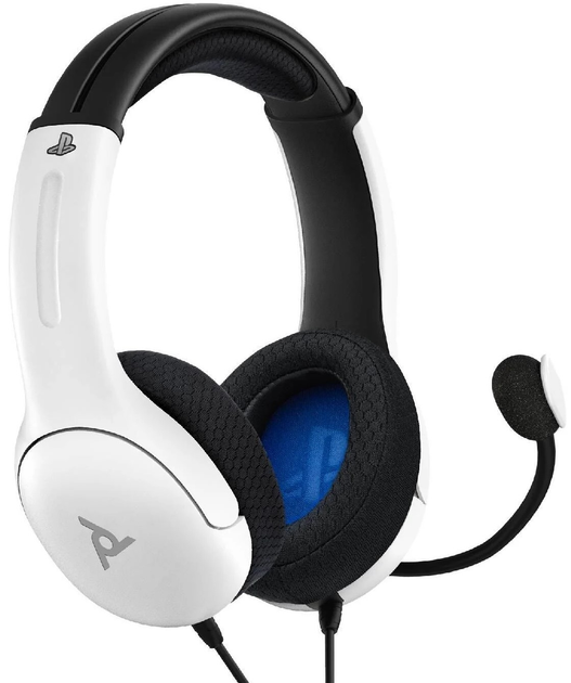 Słuchawki PDP PS4/PS5 Stereo Headset LVL40 White (0708056065973) - obraz 1