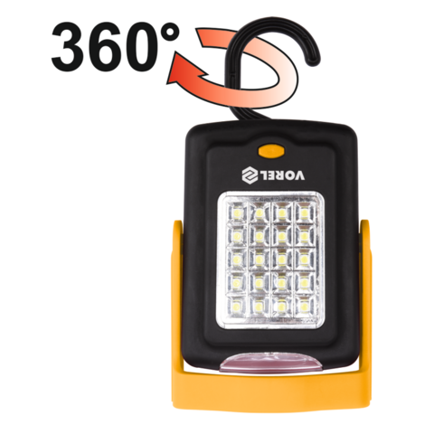 Фонарик подвесной VOREL магнит светодиод 20+3 LED 82730 - Фото 8 Фонарик подвесной VOREL магнит светодиод 20+3 LED 82730 - изображение 8