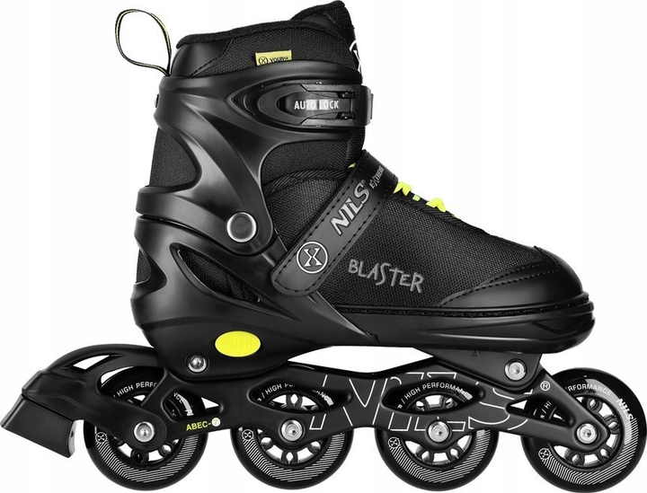 Rolki Nils Extreme Blaster NA18168A 31-34 S Czarne (5907695557084) - obraz 4