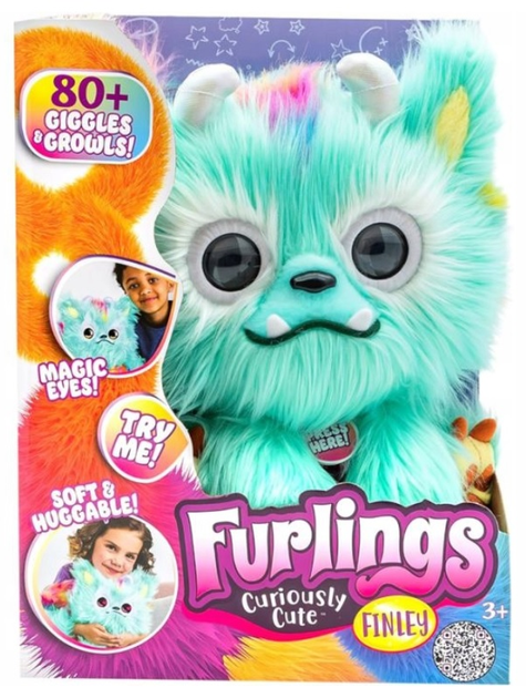 Інтерактивна іграшка Funrise Toys Furlings Finley Зелений (0021664259818) - зображення 1