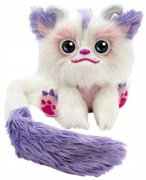 Інтерактивна іграшка Funrise Toys Пухнастик Осика Біло-фіолетовий (0021664259801) - зображення 4